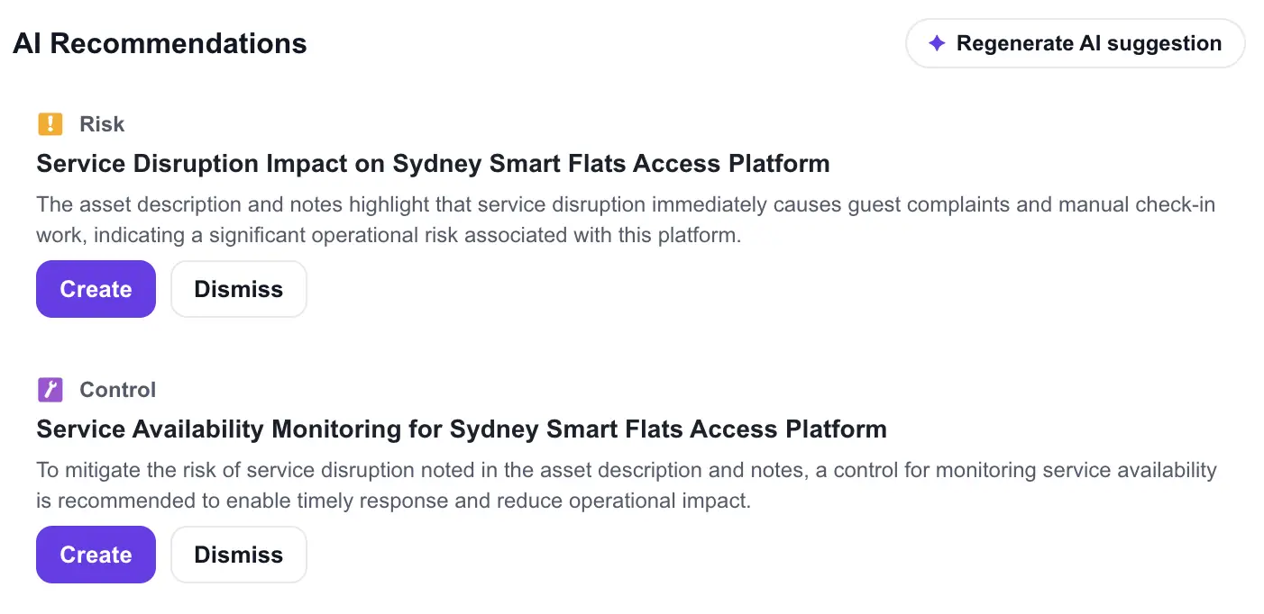 Guardzy related register priorities view